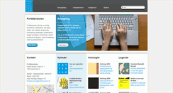 Desktop Screenshot of forfatterskolen.dk